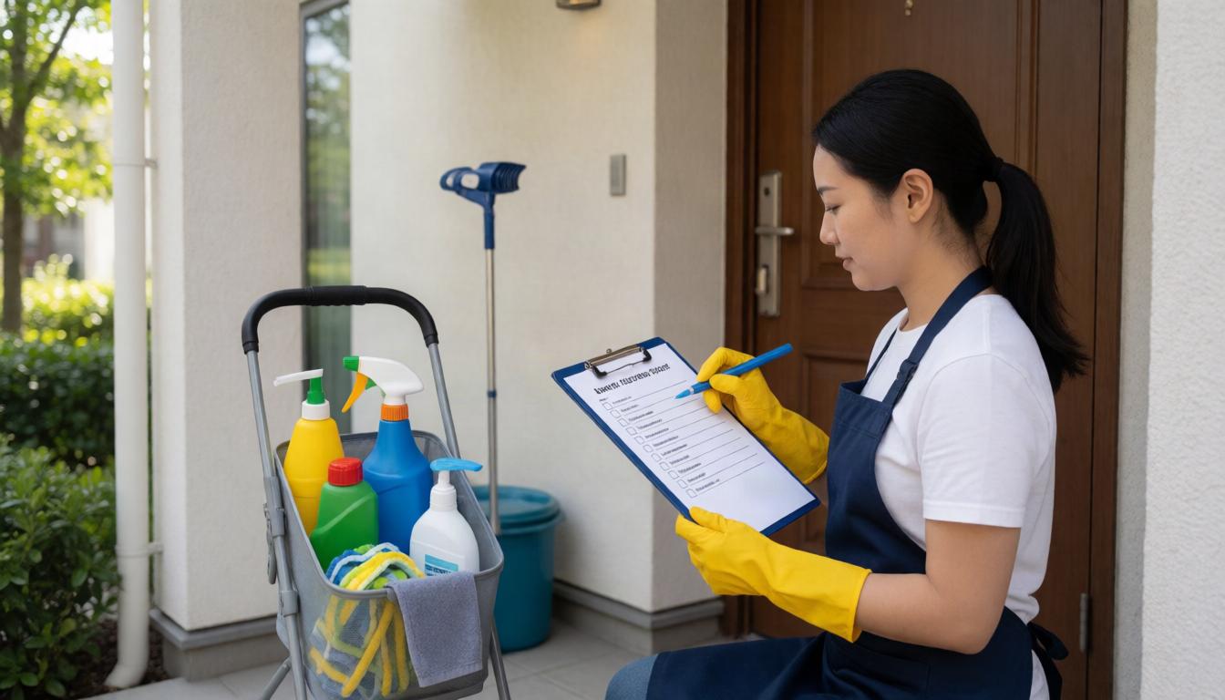 Kitchen and Bathroom Cleaning